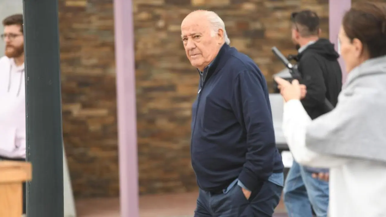 Amancio Ortega, en una de sus escasas imágenes públicas.