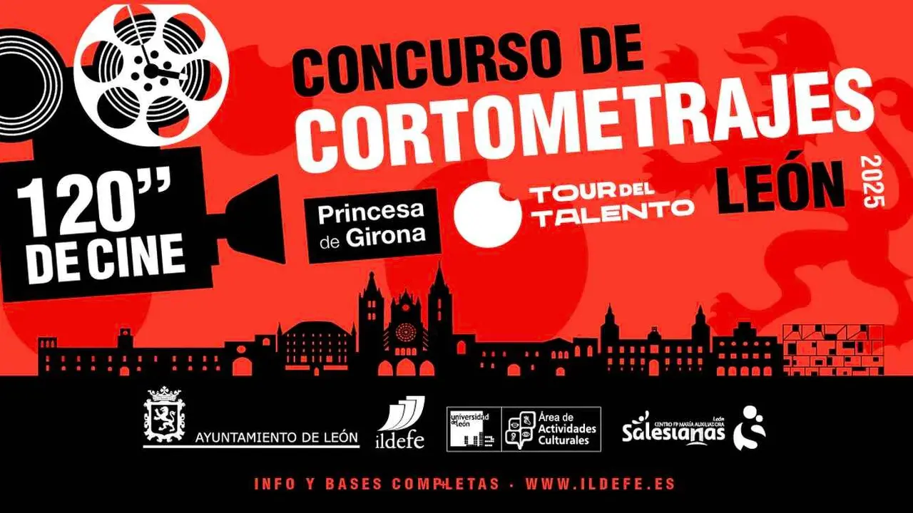 Imagen del cartel promocional del Curso de Cortometrajes.