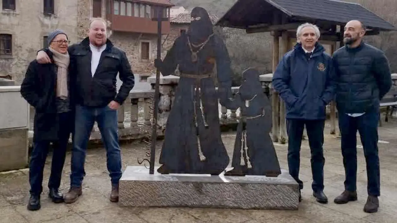 Monumento a la Semana Santa en Santa Lucía de Gordón.