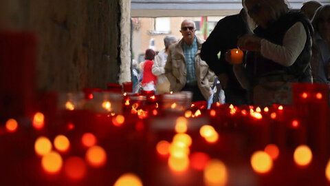 Miles de leoneses se citan con la tradición para homenajear a San Froilán en La Virgen del Camino.