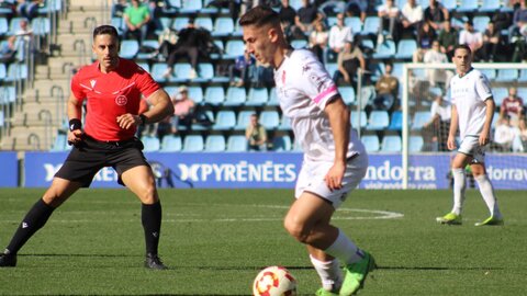 El equipo culturalista logra el empate en el minuto 94 después de que el Andorra se adelantara en el 90.