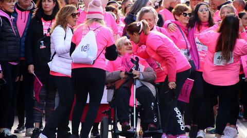 X Carrera de la Mujer Almon-Drasanvi contra el c?ncer de mama en Le?n