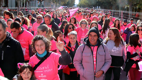 X Carrera de la Mujer Almon-Drasanvi contra el c?ncer de mama en Le?n