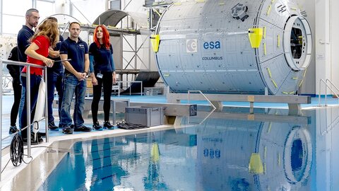 La astronauta vive sus primeros días en el Centro Europeo de Astronautas (EAC) de la ESA en Colonia (Alemania).