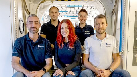 La astronauta vive sus primeros días en el Centro Europeo de Astronautas (EAC) de la ESA en Colonia (Alemania).