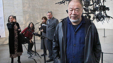 Exposición ‘Ai Weiwei. Don Quixote’ en el Museo de Arte Contemporáneo de León. Foto: Eduardo Margareto