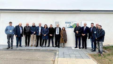 Estación de Tratamiento de Agua Potable (Etap) del Porma que gestiona Aguas de León.