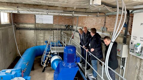 Estación de Tratamiento de Agua Potable (Etap) del Porma que gestiona Aguas de León.