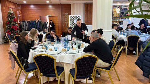 La Cultural y Deportiva Leonesa ha celebrado este jueves su tradicional comida de Navidad con los mejores deseos y una apuesta de trabajo y esfuerzo común de cara al nuevo año.