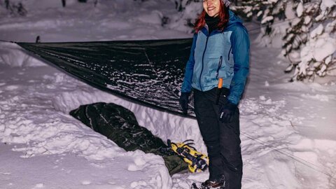 El día en el que la astronauta leonesa Sara García tuvo que cavar su propia tumba.