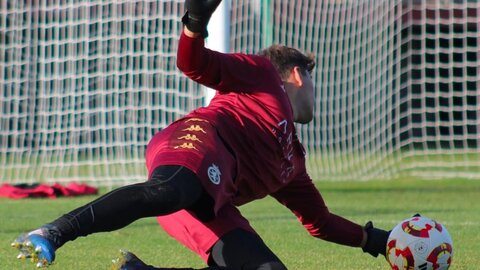 La plantilla de la Cultural y Deportiva leonesa se enfrenta este fin de semana al Barça Atlétic después de una semana de entrenamientos tras el parón navideño. Fotos: CyD Leonesa.