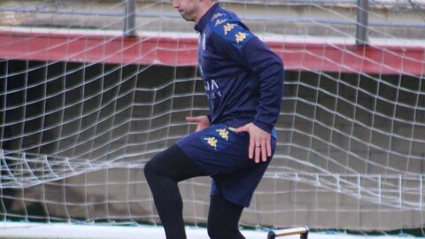 La plantilla de la Cultural y Deportiva leonesa se enfrenta este fin de semana al Barça Atlétic después de una semana de entrenamientos tras el parón navideño. Fotos: CyD Leonesa.