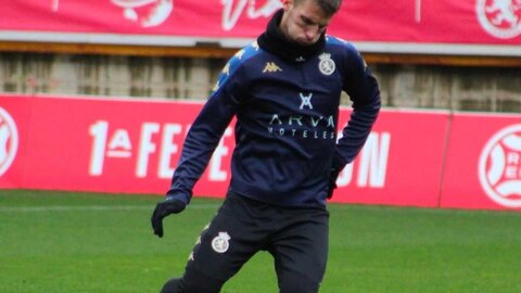 La plantilla de la Cultural y Deportiva leonesa se enfrenta este fin de semana al Barça Atlétic después de una semana de entrenamientos tras el parón navideño. Fotos: CyD Leonesa.