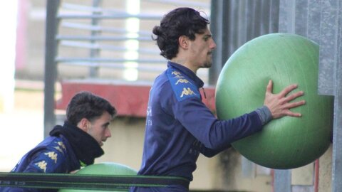 La plantilla de la Cultural y Deportiva leonesa se enfrenta este fin de semana al Barça Atlétic después de una semana de entrenamientos tras el parón navideño. Fotos: CyD Leonesa.