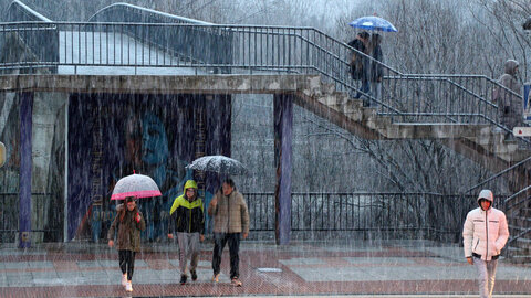 Una intensa nevada sobre León condiciona y el tráfico y cubre la capital desde la mediatarde de este domingo. La intensidad de la tormenta ha llevado a que el Ayuntamiento de León active el plan de nevadas.