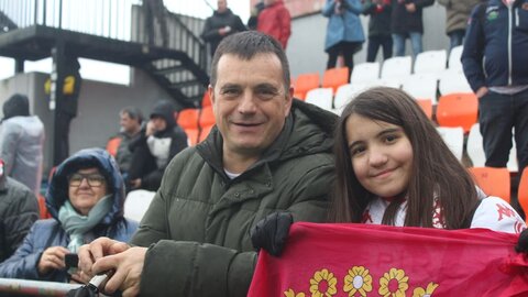 La Cultural da una lección de buen juego y golea al Lugo en una tarde brillante. El equipo de Raúl Llona muestra solvencia y buen juego y se apunta una nueva victoria lejos del estadio Reino de León. Fotos: Isaac Llamazares