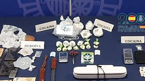 Diecinueve detenidos en una operación antidroga en Palencia y Segovia tras intervenir 2,5 kilos de cocaína y 45.000 euros.