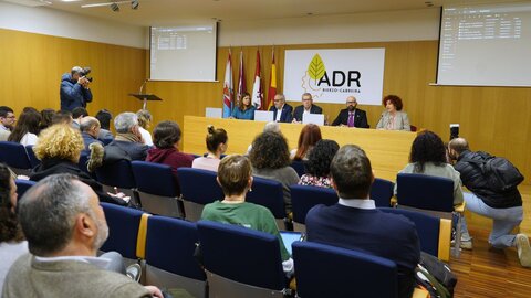 El secretario general de Reto Demográfico, Francisco Boya, acude a las Jornadas Bierzo 2030 Cubillos del Sil (León), organizadas por el Consejo Comarcal del Bierzo. Foto: César Sánchez