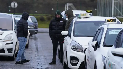 El taxi para para denunciar el 