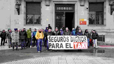 El taxi para para denunciar el 