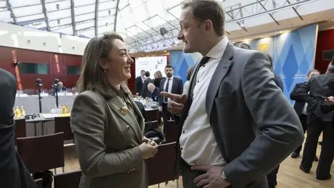 La consejera de Agricultura, Ganadería y Desarrollo Rural, María González Corral, en la reunión Agriregions en Bruselas.