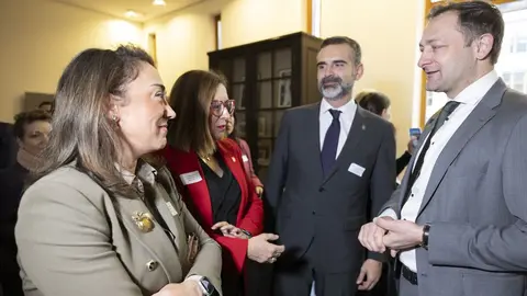 La consejera de Agricultura, Ganadería y Desarrollo Rural, María González Corral, en la reunión Agriregions en Bruselas.