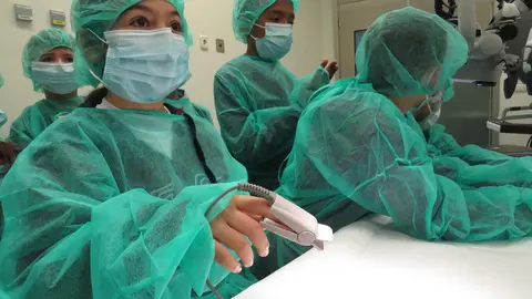 En el marco de la Semana de San Juan de Dios 2025 han visitado el centro dos clases de 3º de Primaria del Colegio La Anunciata.