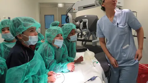 En el marco de la Semana de San Juan de Dios 2025 han visitado el centro dos clases de 3º de Primaria del Colegio La Anunciata.