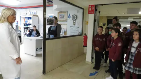 En el marco de la Semana de San Juan de Dios 2025 han visitado el centro dos clases de 3º de Primaria del Colegio La Anunciata.