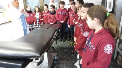 En el marco de la Semana de San Juan de Dios 2025 han visitado el centro dos clases de 3º de Primaria del Colegio La Anunciata.