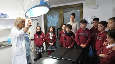 En el marco de la Semana de San Juan de Dios 2025 han visitado el centro dos clases de 3º de Primaria del Colegio La Anunciata.