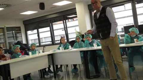 En el marco de la Semana de San Juan de Dios 2025 han visitado el centro dos clases de 3º de Primaria del Colegio La Anunciata.