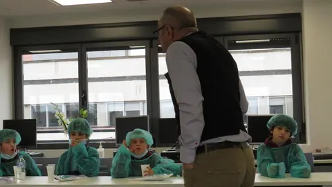 En el marco de la Semana de San Juan de Dios 2025 han visitado el centro dos clases de 3º de Primaria del Colegio La Anunciata.