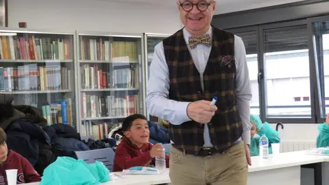 En el marco de la Semana de San Juan de Dios 2025 han visitado el centro dos clases de 3º de Primaria del Colegio La Anunciata.