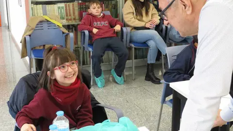 En el marco de la Semana de San Juan de Dios 2025 han visitado el centro dos clases de 3º de Primaria del Colegio La Anunciata.