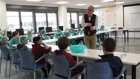 En el marco de la Semana de San Juan de Dios 2025 han visitado el centro dos clases de 3º de Primaria del Colegio La Anunciata.