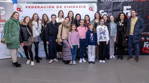 El Club Ritmo se corona en la Gala de Gimnasia de Castilla y León.