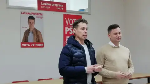 Cendón finaliza su campaña para las primarias del PSOE de León en un acto en Villablino.