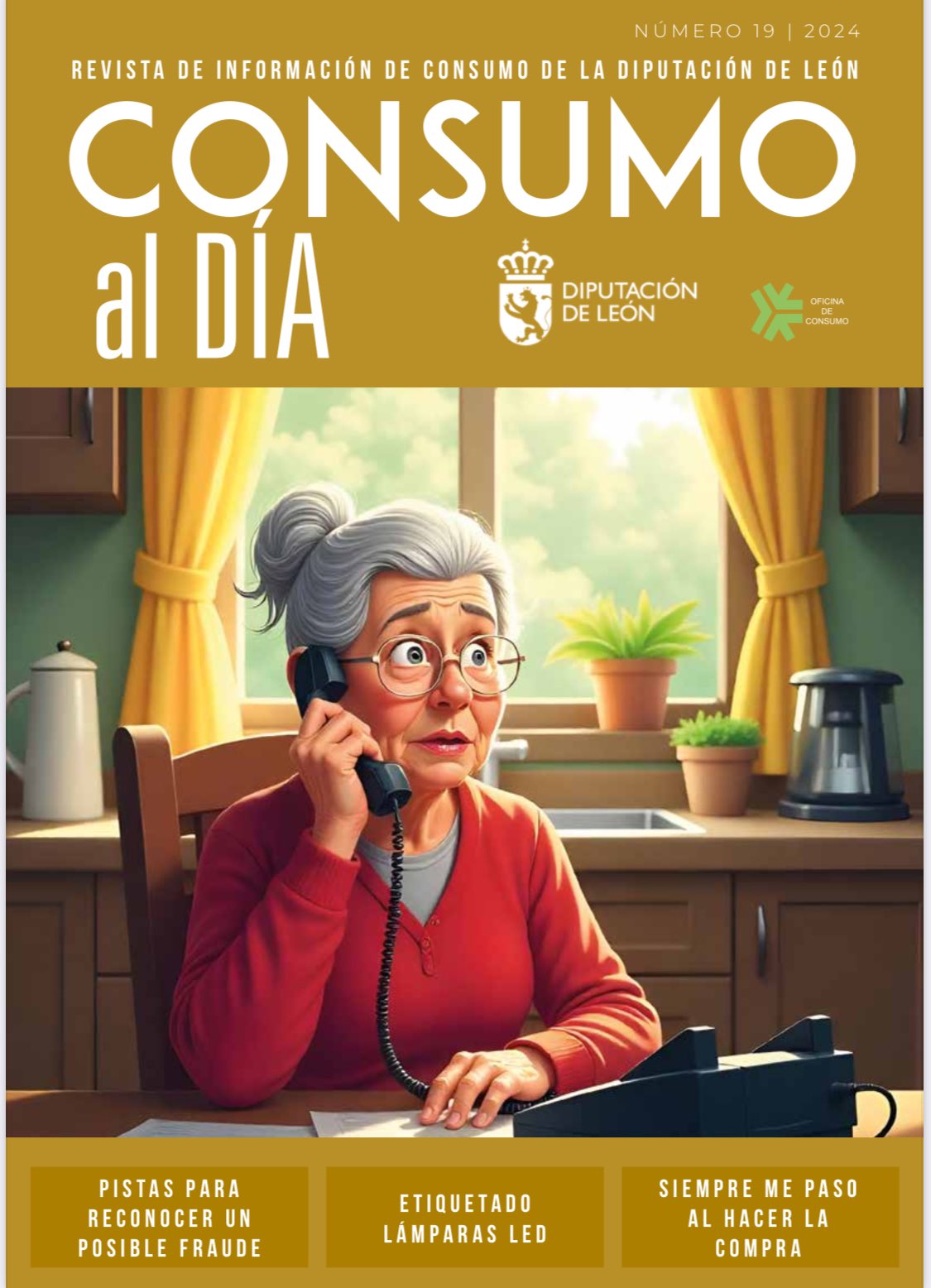 Portada 'Consumo al día'.