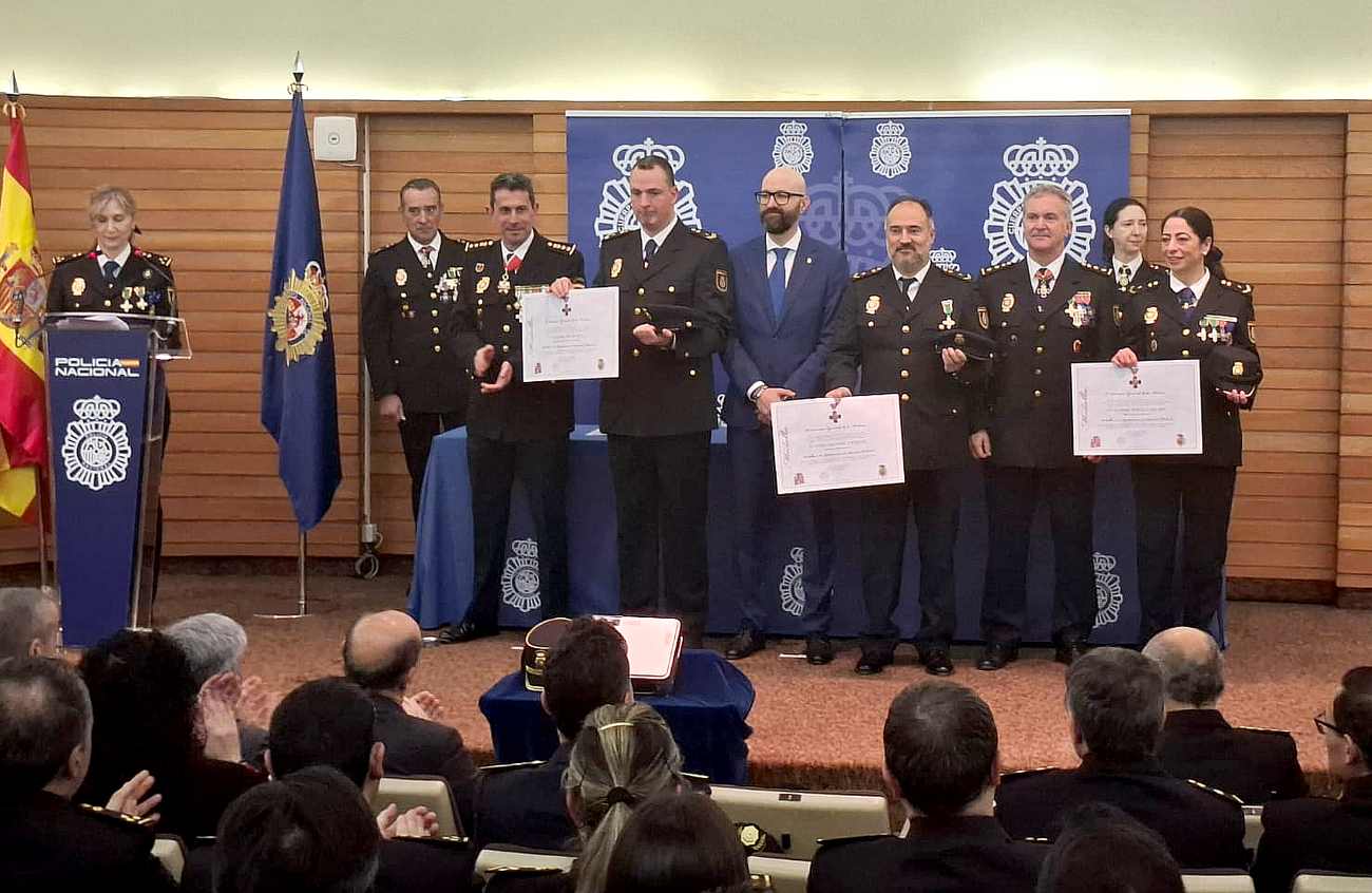 El subdelegado del Gobierno, durante la conmemoración de este jueves.