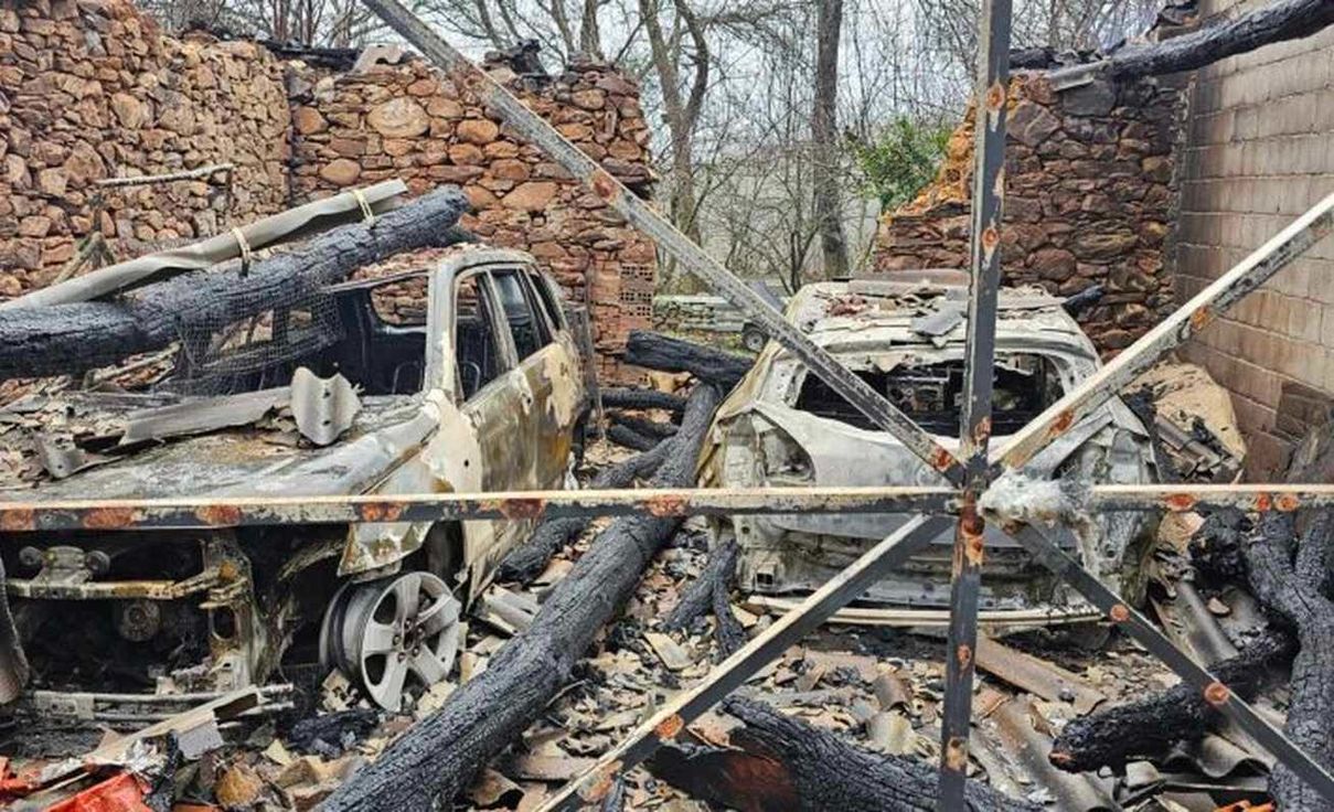 Conmoción en Villar del Monte por un incendio intencionado en la vivienda de la pedánea.