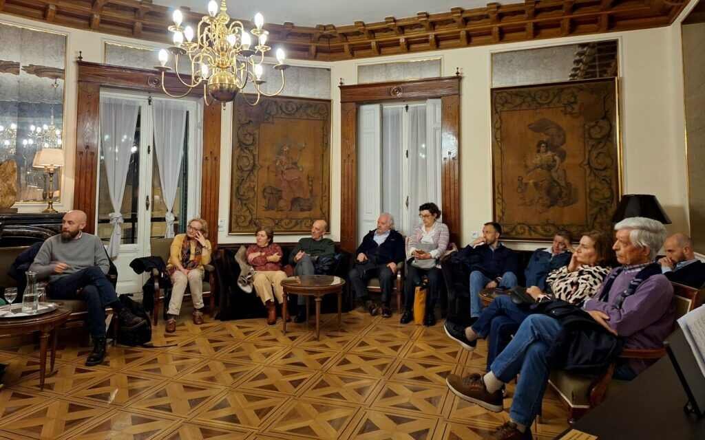 Pablo Morán Martínez, protagonista en las conversaciones de la Casa de León en Madrid.