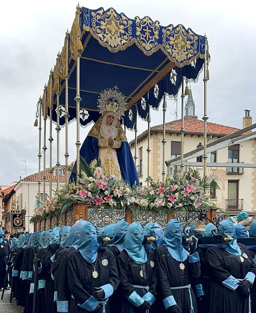 Virgen de la Misericordia de la Cofradía Santo Cristo de la Bienaventuranza.