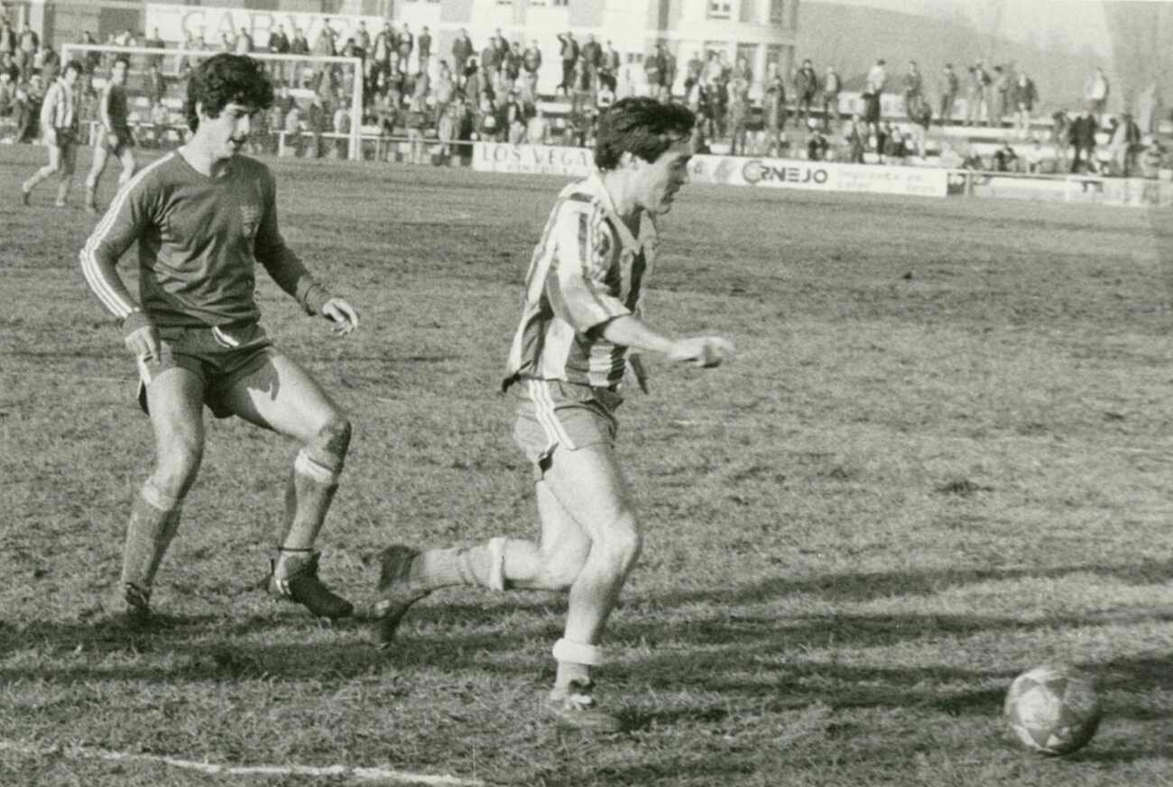 Tyrone, en su etapa como jugador blanquiazul, en una imagen de la SD Ponferradina.