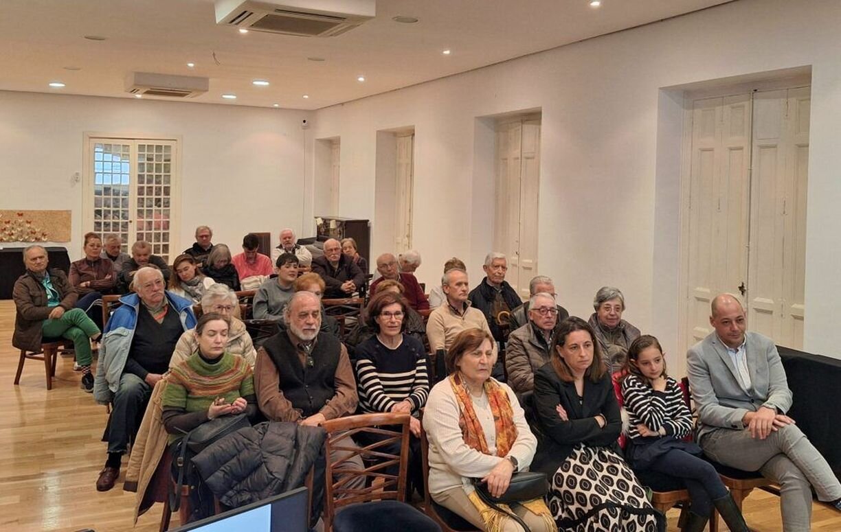 El público asistente al acto.