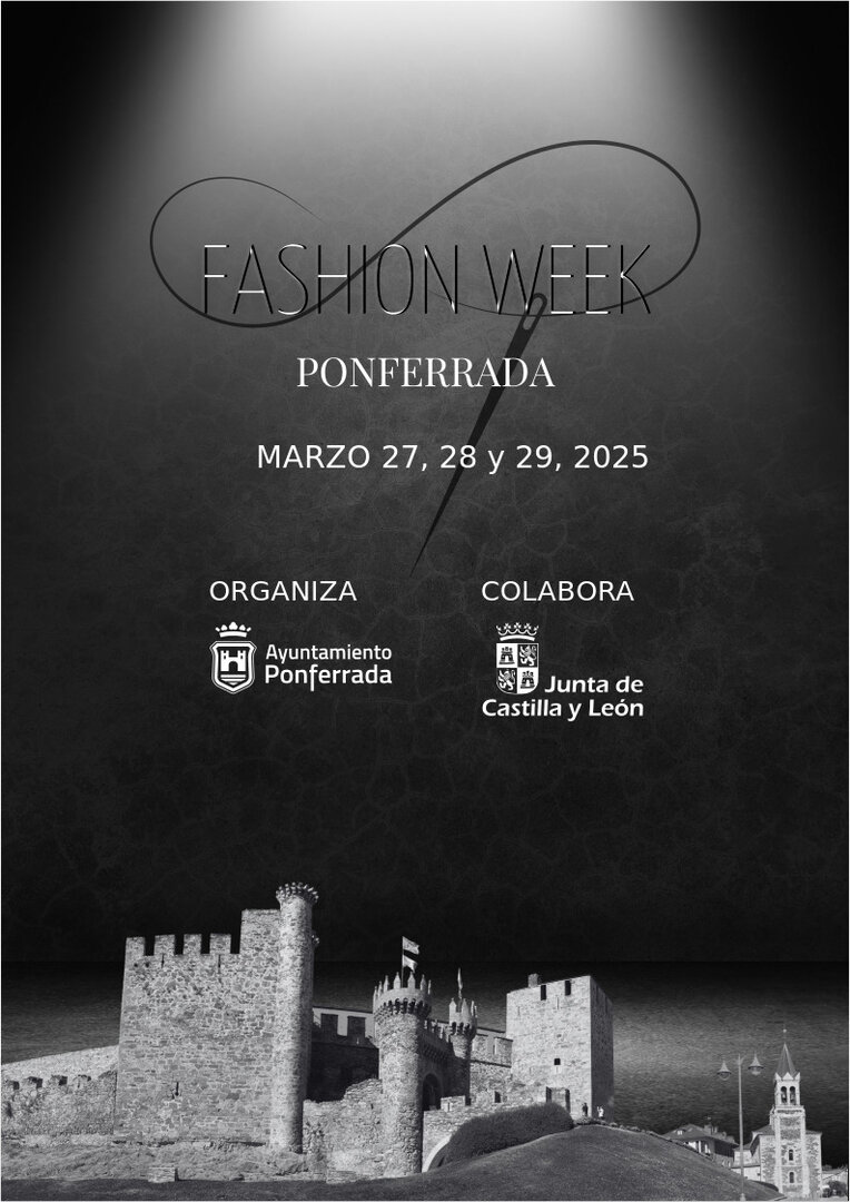 Cartel de Ponferrada Fashion Week.